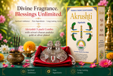 Akrushti TTD Agarbatti – 5 Box Combo with Srivari Charan Paduka