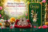 Divya Drushti TTD Agarbatti Combo Pack (5 Boxes) with Sacred Srivari Charan Paduka