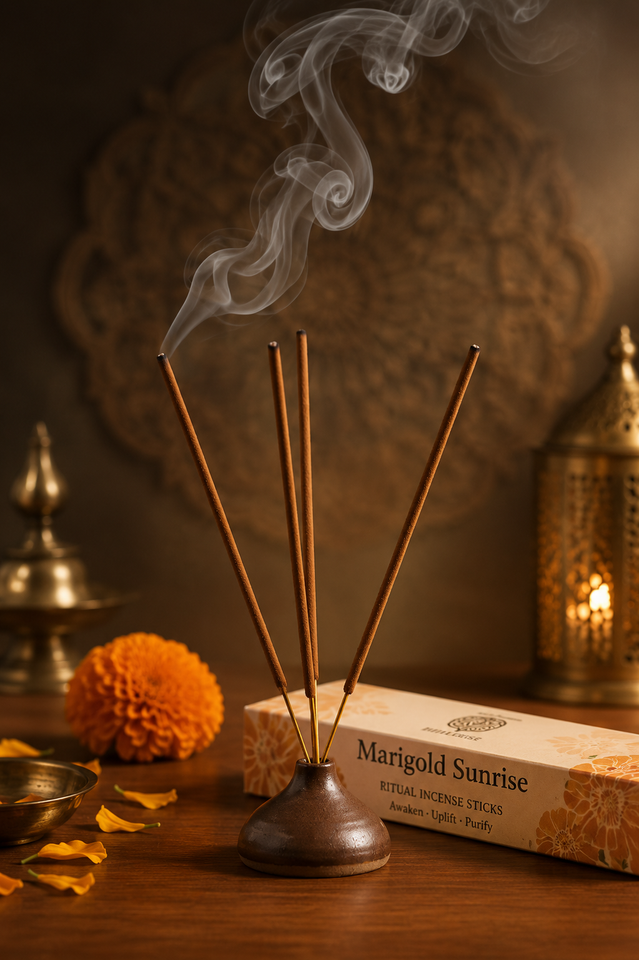 Marigold Sunrise Ritual Incense Sticks Pack of 5